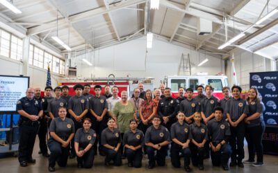 HEMET PD DONATES POLICE VEHICLE TO ALESSANDRO STUDENTS