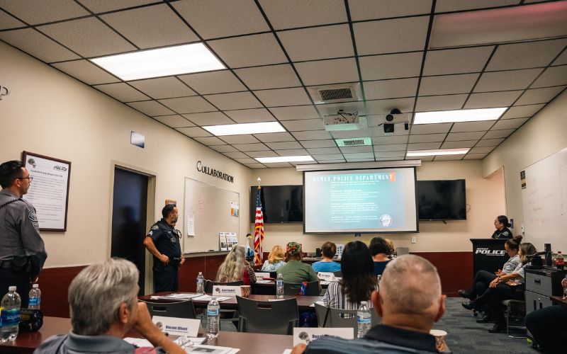 Hemet PD Citizen's Academy Class