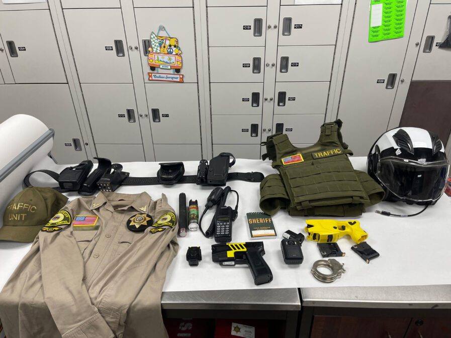 Photo of items of Marshal Goodnight