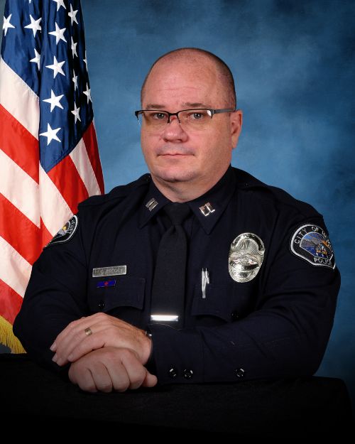 Hemet Police Captain Glen Brock