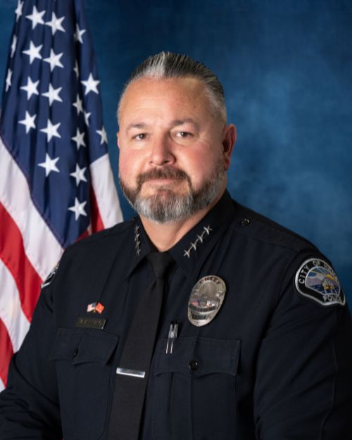 Hemet Police Chief Michael Arellano Hemet Police Chief Michael Arellano