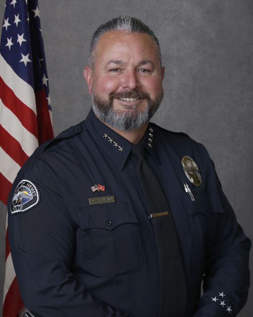 Hemet Police Chief Michael Arellano